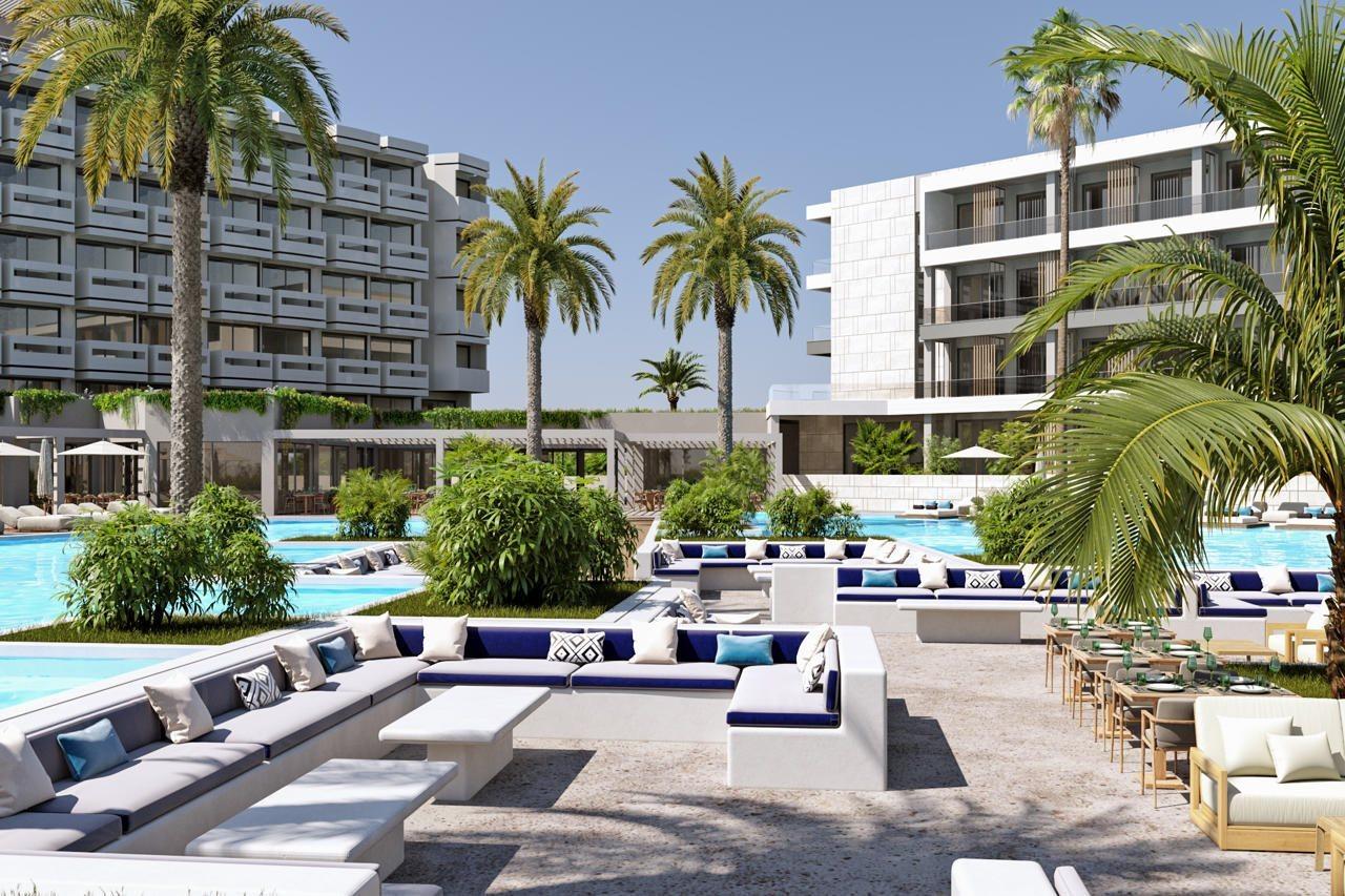 Electra Palace Rhodes 伊利索斯 外观 照片 The resort's pool area