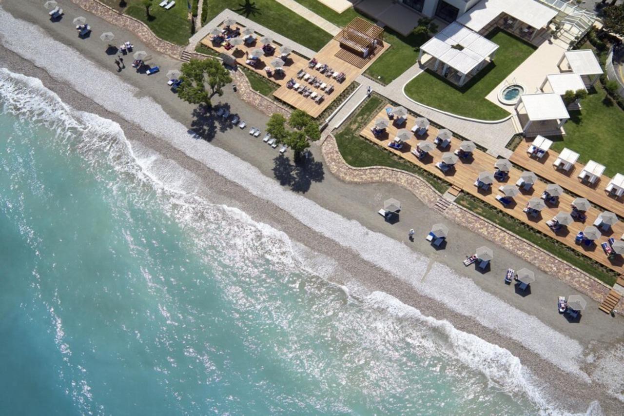 Electra Palace Rhodes 伊利索斯 外观 照片 Aerial view of the beach
